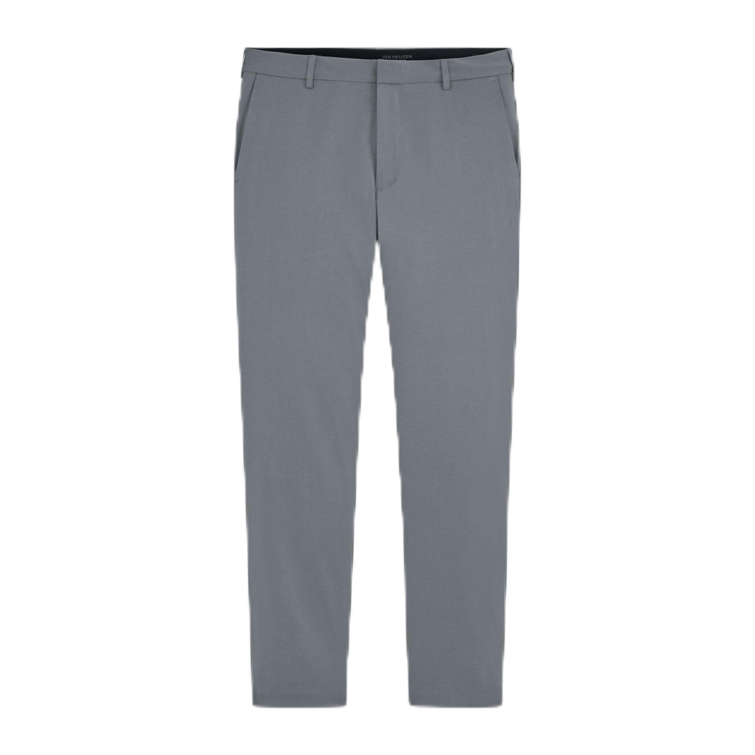 Van Heusen Men's Micax Cooling Stretch Dress Pant, Monument Heather - Temp Control, 29IN Image