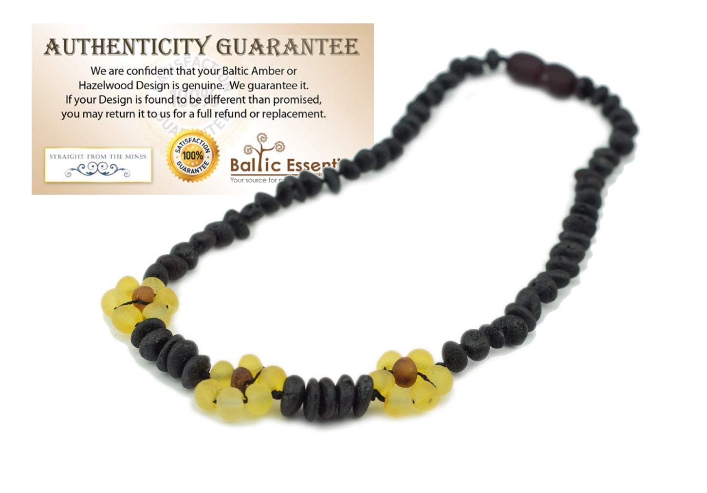 baltic essentials amber teething necklace