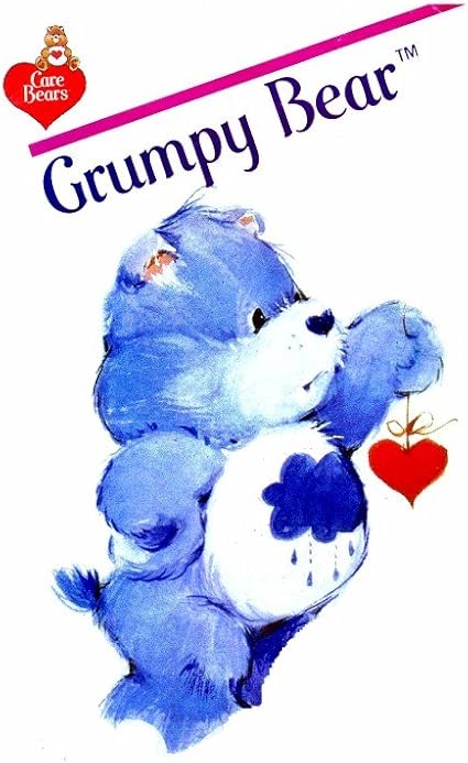 vintage grumpy care bear