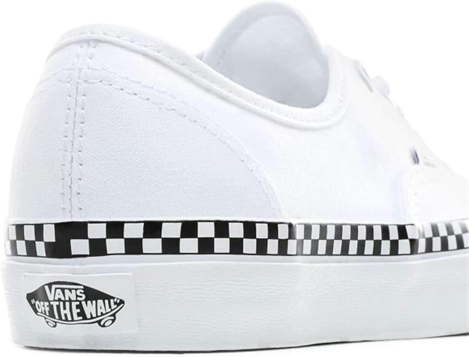 blue vans checkered foxing