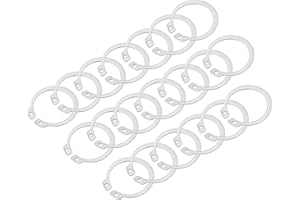 PATIKIL 35mm OD External Retaining Rings, 20 Pcs C-Clip Retaining Shaft Snap Rings 304 Stainless Steel External Circlip for A