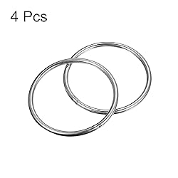 uxcell 304 Stainless Steel O Rings, 4pcs