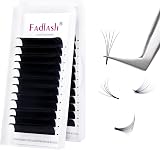 FADLASH Easy Fan Lashes DD Curl 0.05mm 15mm 12 Rows Russian Lashes view 1
