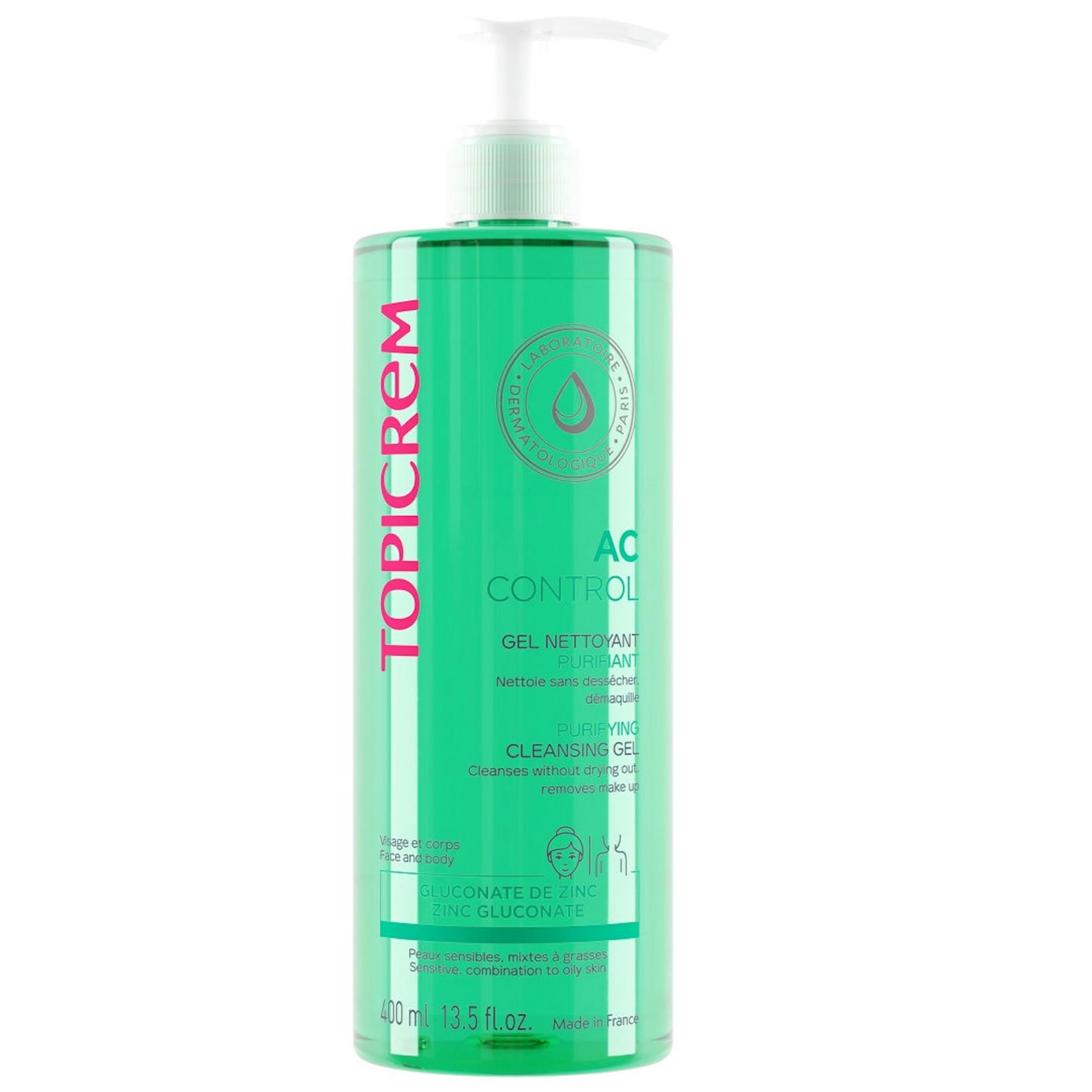 TOPICREM Ac Purifying Cleansing Gel 400 ml