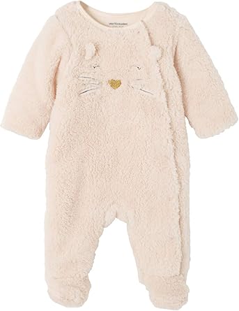 Vertbaudet Surpyjama Animal Bebe Naissance En Peluche Nude 12m 74cm Amazon Fr Vetements Et Accessoires