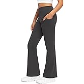 Stelle Girls Fleece Lined Flare Leggings Kids Bell Bottom with Pockets Warm Winter Athletic Yoga Pants