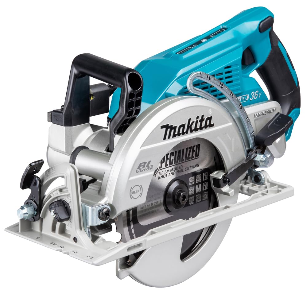 Makita DRS780Z Twin 18V (36V) Li-ion LXT Brushless 185mm Circular Saw - Batteries and Charger Not Included