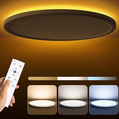Matane LED Ceiling Light Dimmable 36W with Remote 3000K-6500K Night Light 2000K