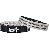 Deicicp Bible verse bracelet with NFC scan, engraved John 3:16, Romans 12:2 and Joshua 1:9, religious Bible gifts for boys and girls