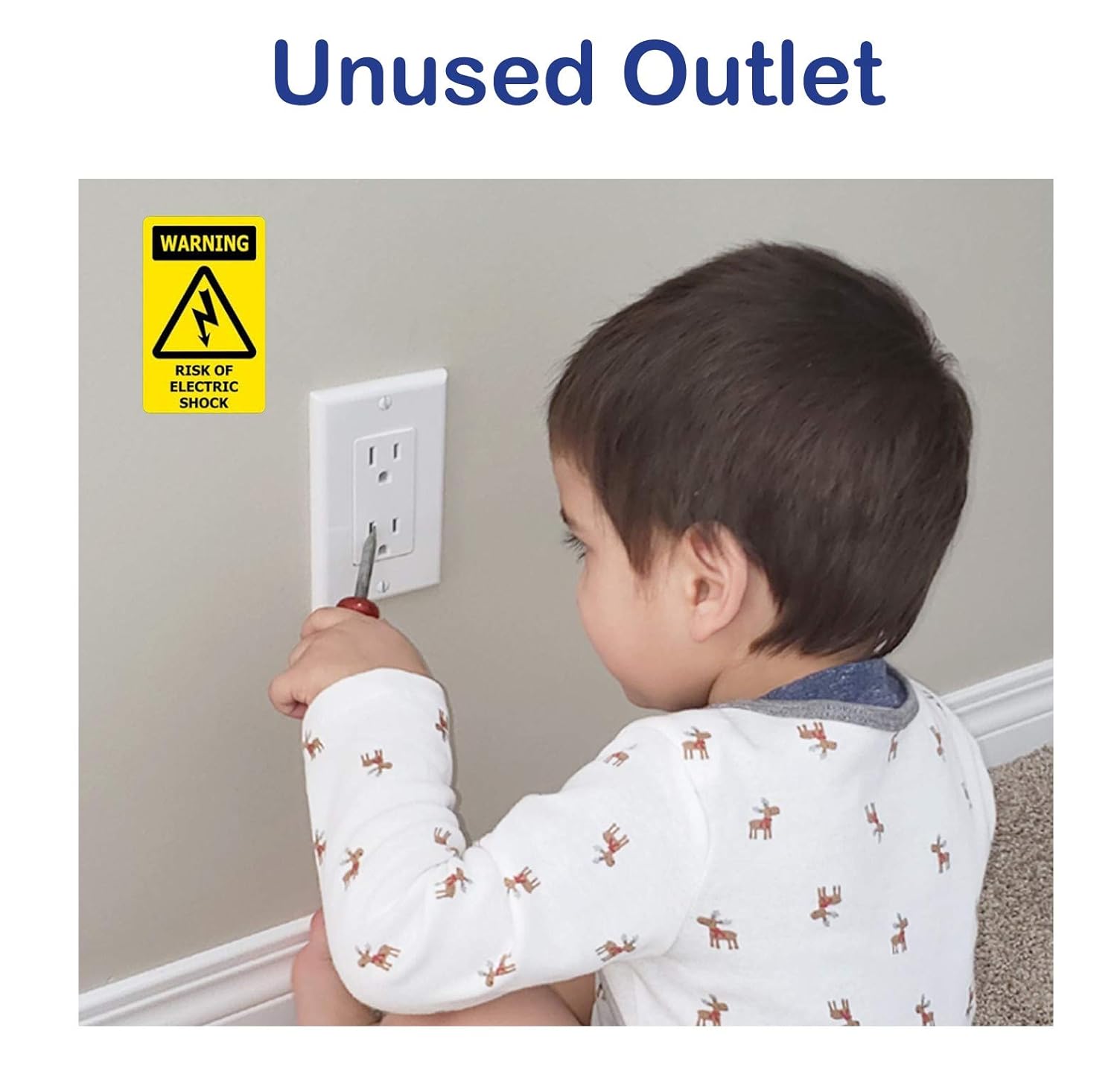 Baby Frosty Clear Outlet Plugs & Electrical Safety Child Safety Outlet
