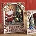 Raz Imports Merry Christmas Vintage Santa and Tree 8
