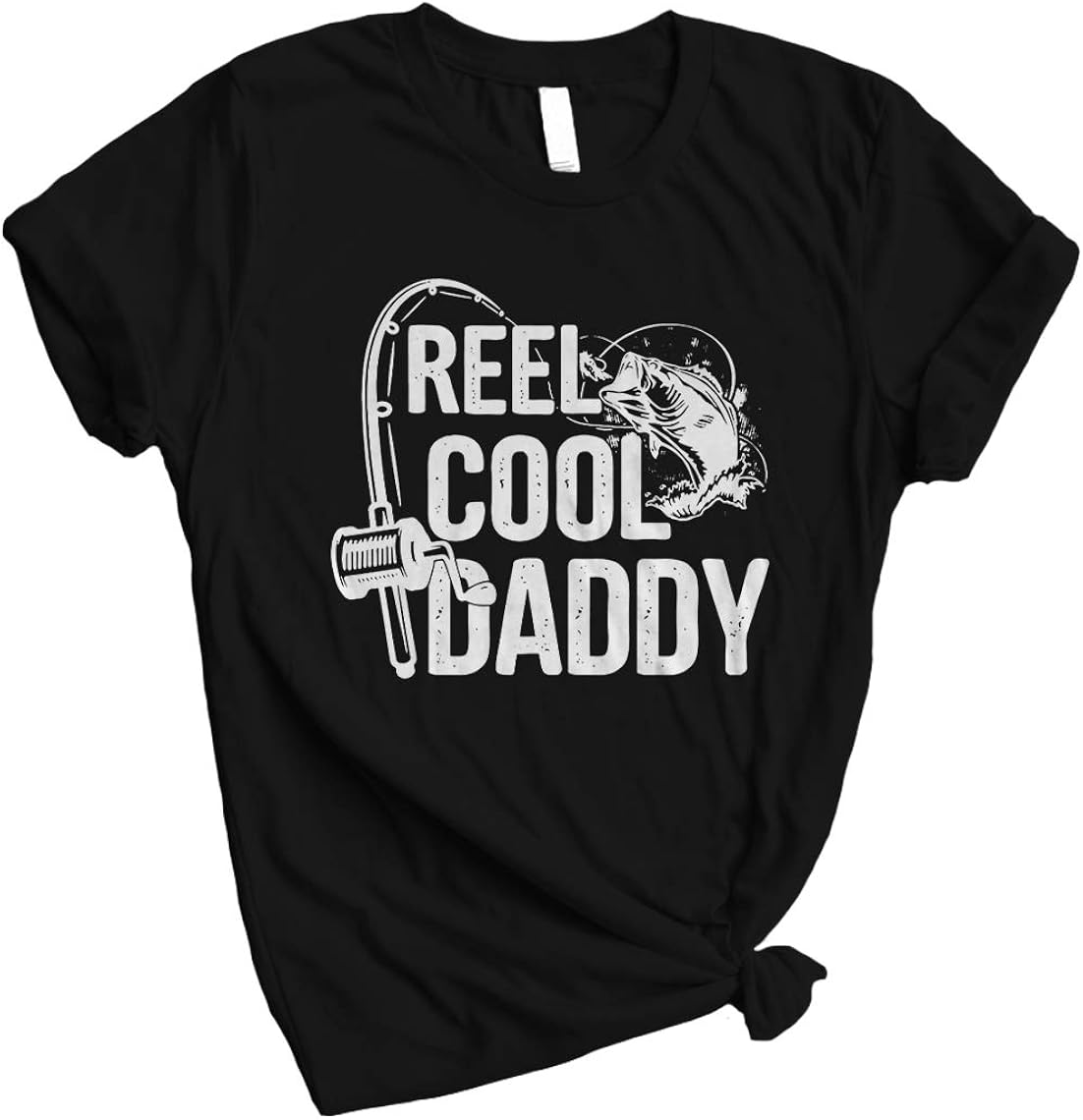 Amazoncom reel cool daddy vintage fishing unisex tshirt clothing