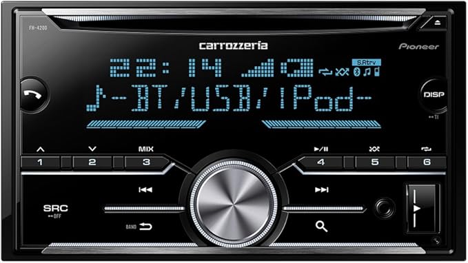 Amazon カロッツェリア パイオニア カーオーディオ Fh 40 2din Cd Usb Bluetooth プレーヤー レシーバー 車 バイク