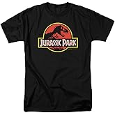 Popfunk Classic Jurassic Park Logo Unisex Adult T Shirt