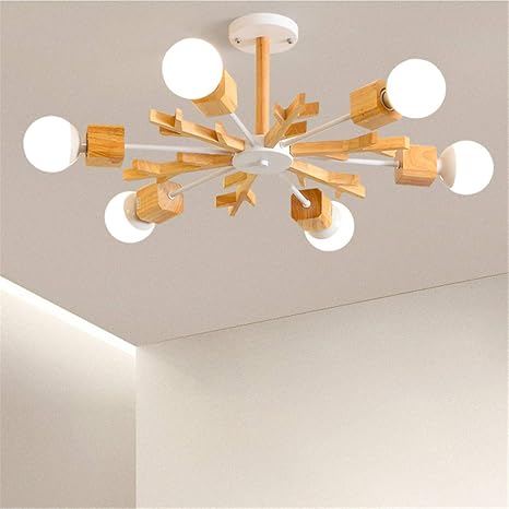 nordic wood pendant light