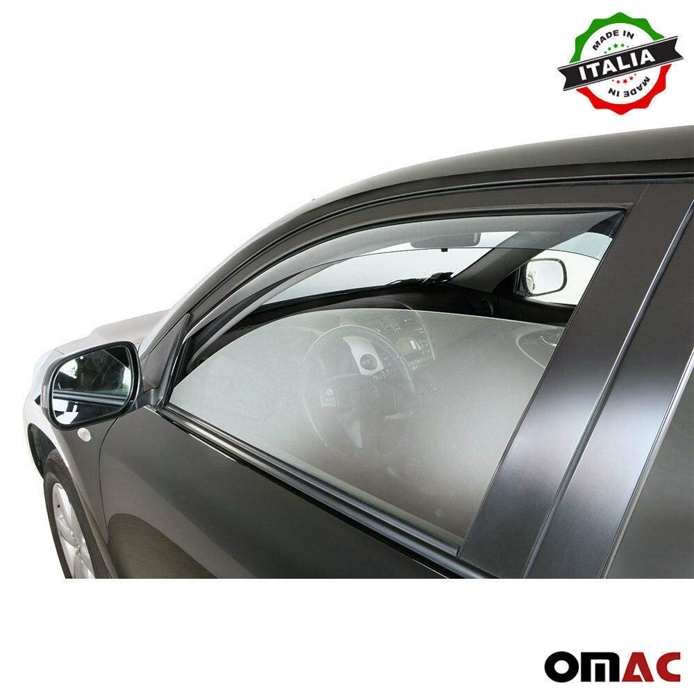 Land Rover Freelander II Front wind deflector / rain deflector 2 pieces set. Amazon.co.uk