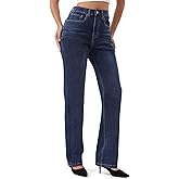 Zylioo Tall Jeans for Women 32"/34" Inseam Long Stretch Denim Pants Straight Leg Mid Rise Classic Fit for Tall Ladies