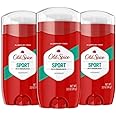 Old Spice Aluminum Free Deodorant for Men, High Endurance Sport, 3 Oz Each, Pack Of 3