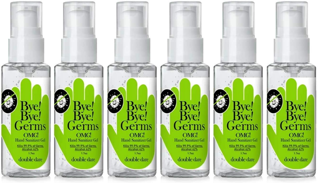 6pc Hand S'anitizer Hand Wash Gel Quick-drying Water-free Disposable for Home Office Traveling