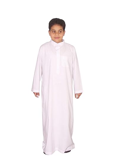 Kinder-Kaftan Thobe im Saudi-Style, Farbe: weiß