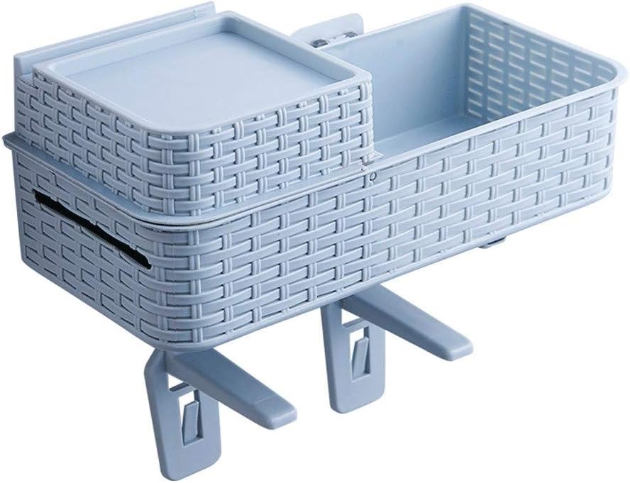 JN Bathroom shelf White Bathroom Shelf, Bathroom Plastic, Nondrilled