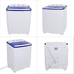 KUPPET Portable Washing Machine, Compact Twin Tub