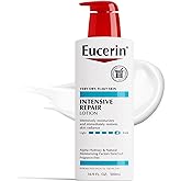 Eucerin Intensive Repair Body Lotion for Very Dry, Flaky Skin, Fragrance Free Body Moisturizer with Alpha Hydroxy, 16.9 Fl Oz