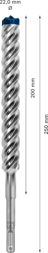 Bosch EXPERT SDS plus-7X Hammer Drill Bit 22 mm x 200 x 250 mm view 3