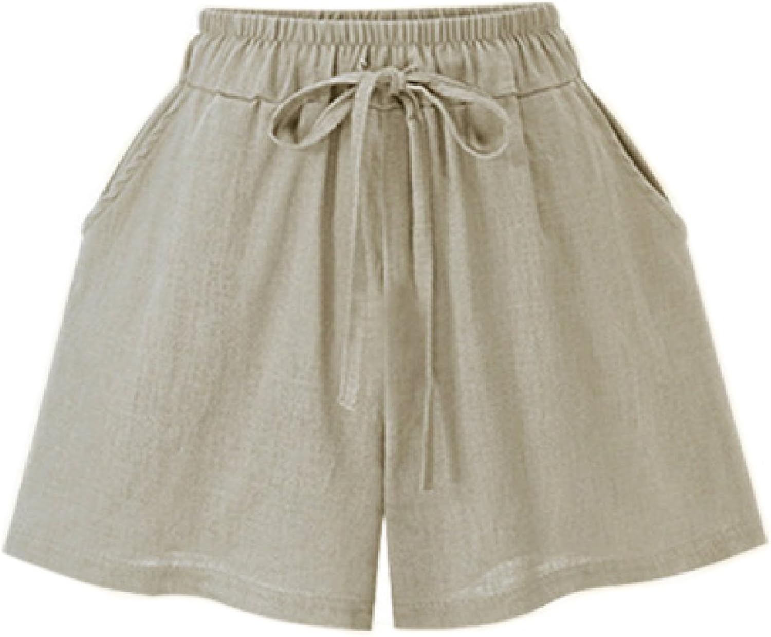 womens high waisted linen shorts