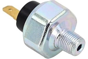 Molloparts 27010-7002 Oil Pressure Switch 27010-0818 12V Compatible with Kawasaki 4 Stroke N/C FR651V FR691V FR730V FS541V FS600V FS651V FS691V FT730V FX850V FX921V FXT00V FXT000V