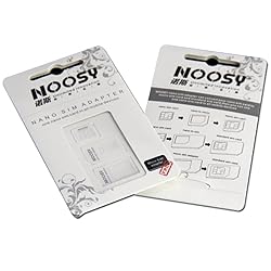 4 In 1 Noosy Micro SIM Adapter w/ nano Adapter and