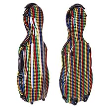 Tonareli cello-shaped Fibra de vidrio Viola Case w/ruedas – Edición Especial