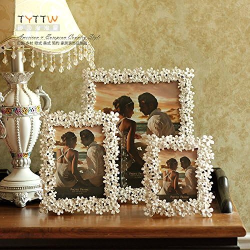 Chakit luxury five petals frame / environmental frame picture frame The table frame for home decoration(10 inch)
