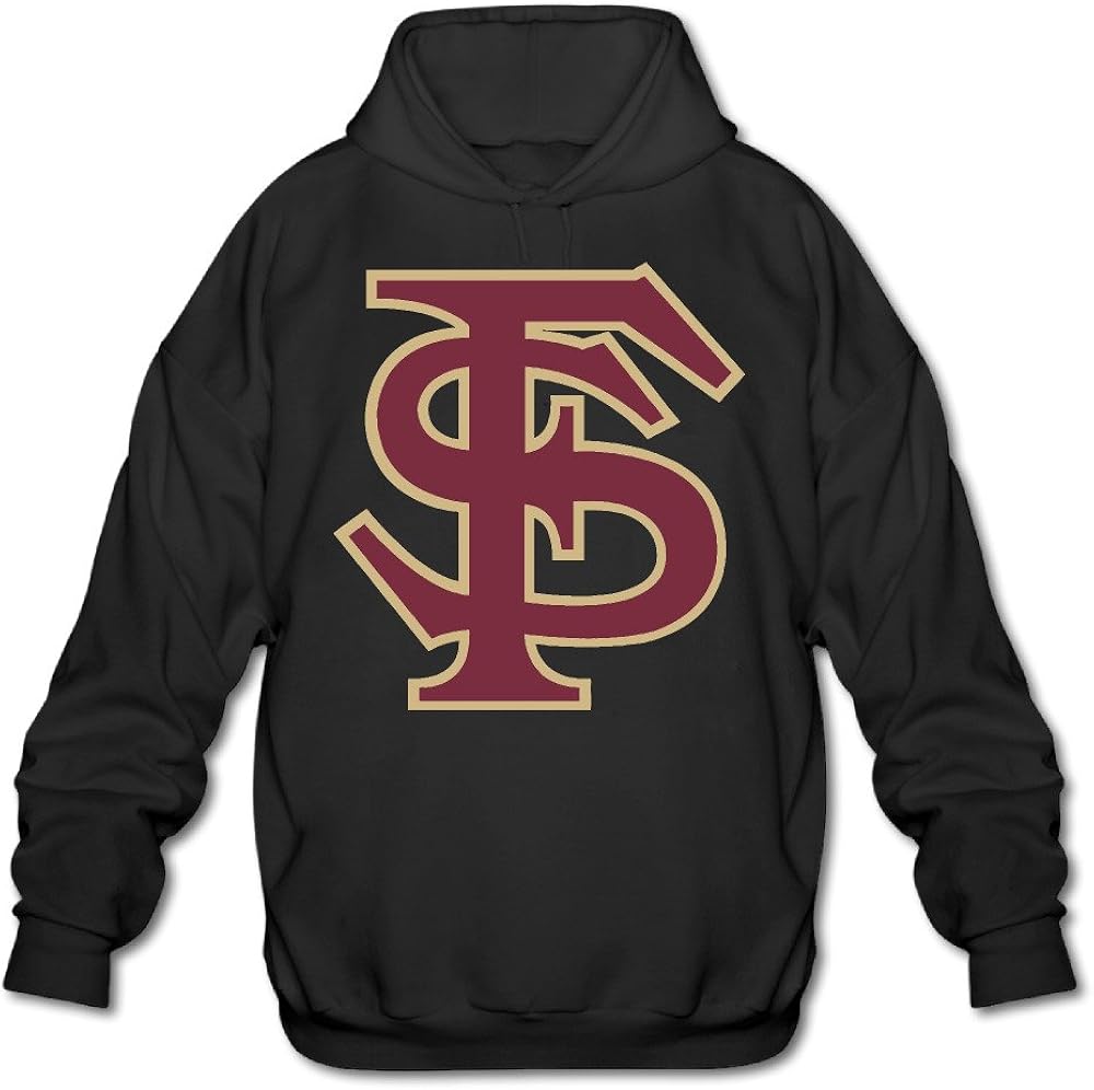 AuSin Men's Florida State University Hoodie Black