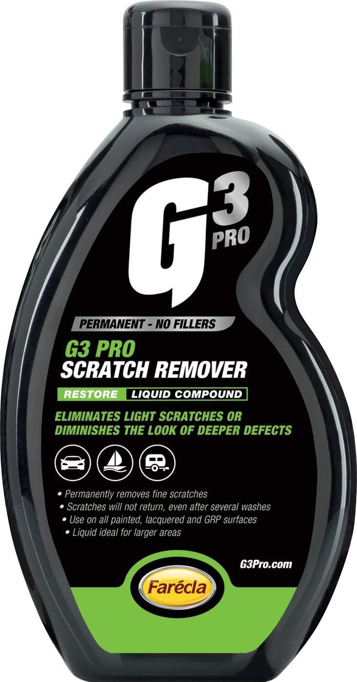 G3 Pro Scratch Remover Liquid 500ml Car Scratch Remover Hand Application