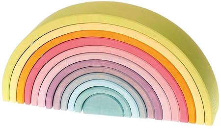 Grimm's Regenbogen 12-teilig Pastell