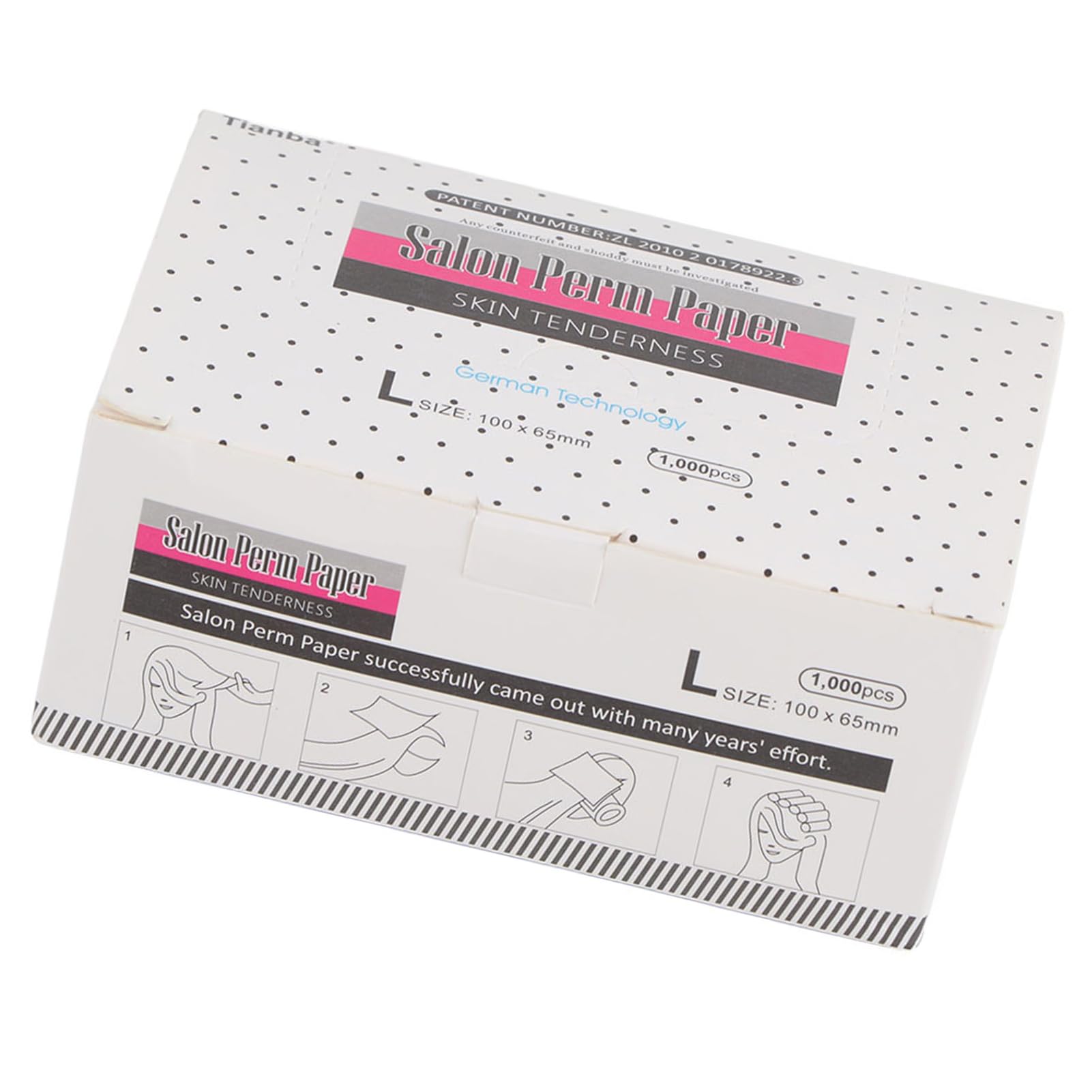 Tbest Perm Papers Perm Pap Barber Shop Ultra Thin Hair Perm Paper Mesh Breathable Perming Paper Hairdressing Tool