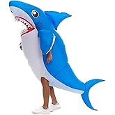 HSCTEK Adult Inflatable Shark Costume