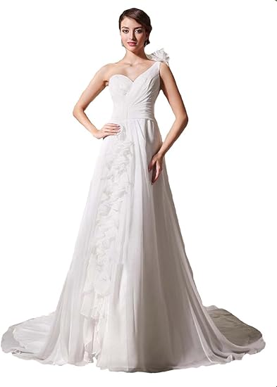 Amazon Co Jp Glad Tidings 欧米風高級ウェディングドレス 二次会 結婚式ドレス 結婚式ワンピース フォーマル パーティードレス Xs 服 ファッション小物