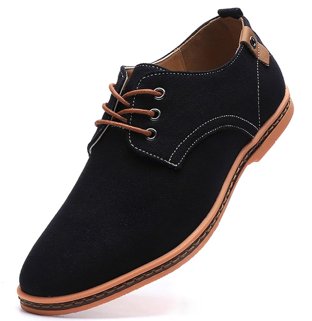 canvas formal shoes