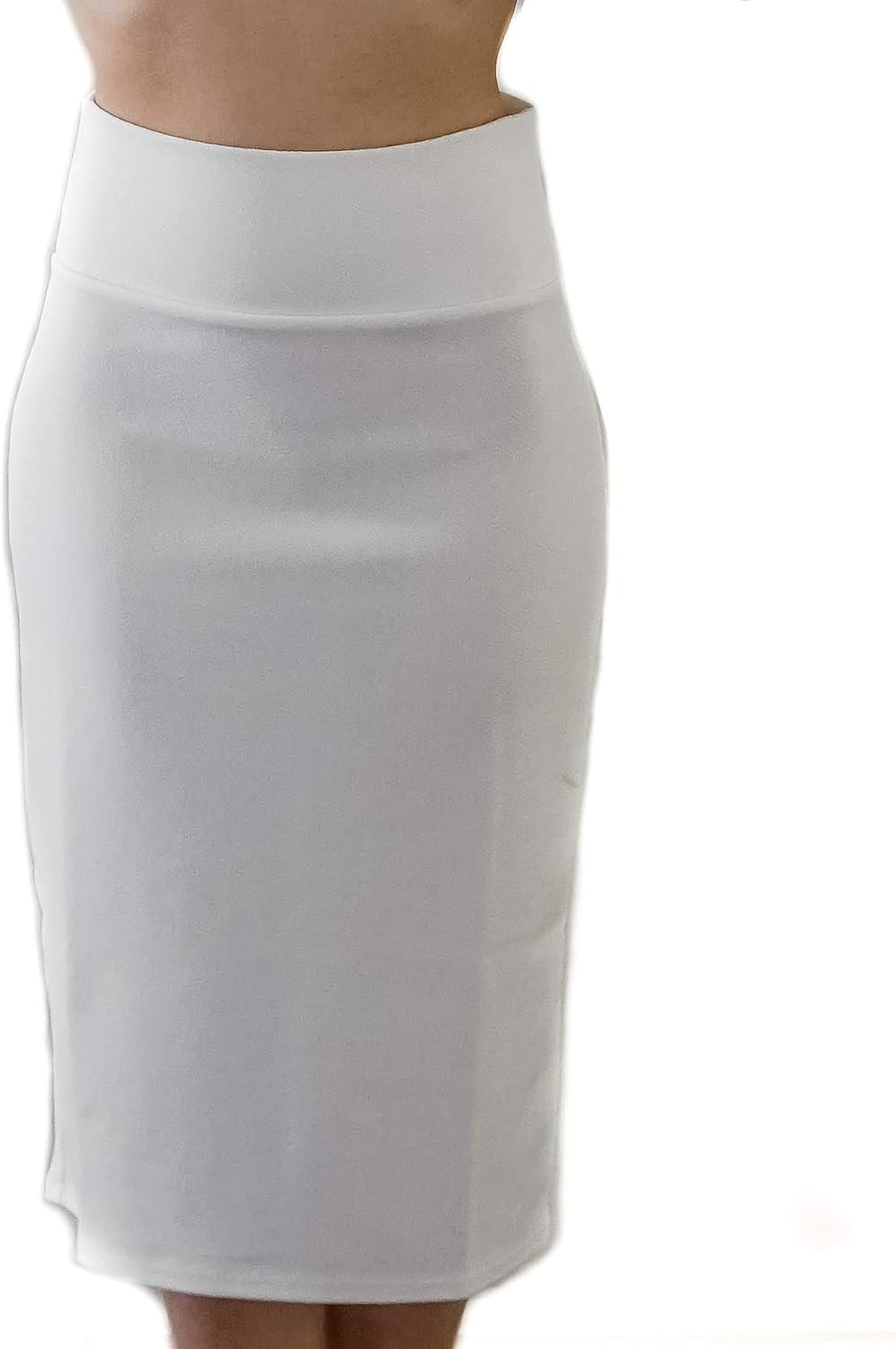 white pencil skirt amazon