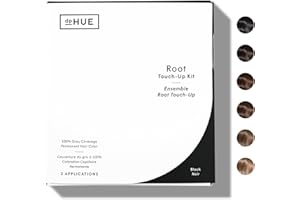 Dphue Root Touch-Up Kit - Black Unisex Hair Color 2 Applications