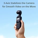DJI Pocket 2 4K Camera 3-Axis Stabilization HDR 64MP 8x Zoom Noir view 2