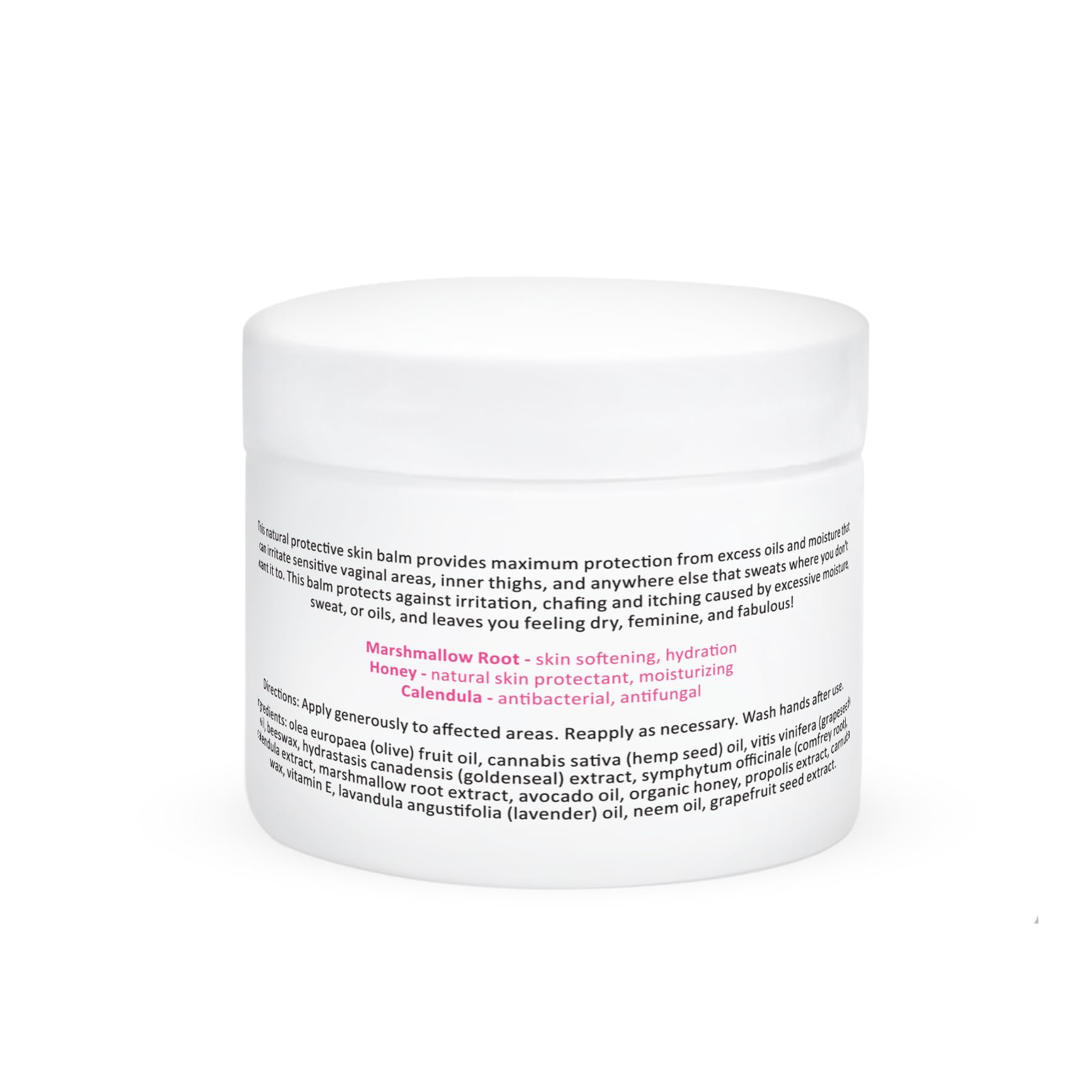 Kushae Protective Feminine Skin Balm, Refreshing & Soothing Vulva Moisturizer for Feminine Dryness, Menopausal Dryness, Fragrance-Free Vulva Care Products, 2.1 oz