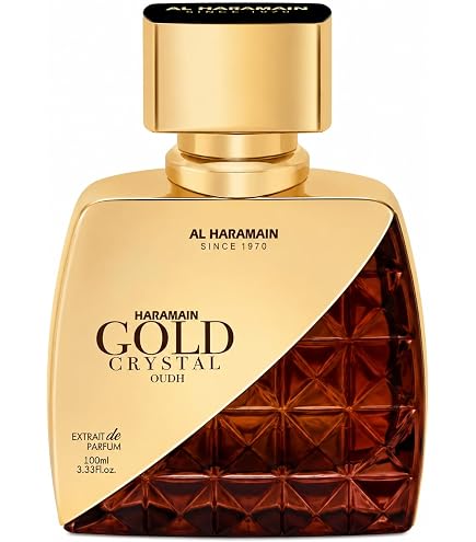 Amazon.com: Al Haramain Gold Crystal Sapphire Extrait de Parfum