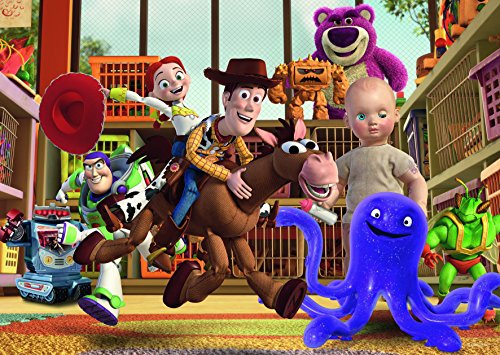 Ravensburger Disney Toy Story Playing Around Floor 60 Piece Jigsaw Puzzle for Kids - Every Piece is Unique, Pieces Fit Together Perfectly