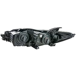 TRQ 2 Piece Headlight Assembly Set Driver