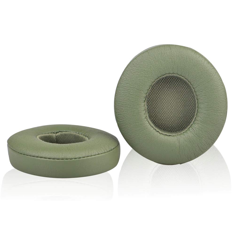 Replacement Earpads Cushion Cover for Beats Solo 2 / Solo 3 Wireless Headphones Solo3 (Green)