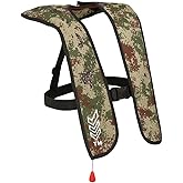 Automatic Inflatable Life Jacket | Low Profile PFD for Adults | Compact Design Self Inflating Life Vest | Supports up to 330 lbs