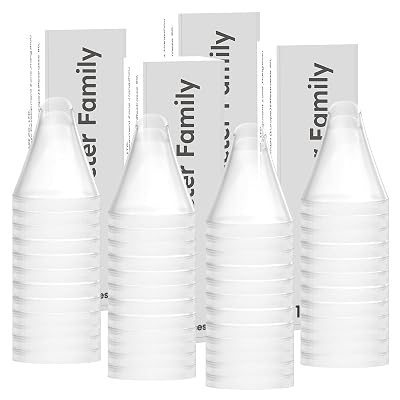 96 Counts Ear Thermometer Probe Covers Refill Caps Lens Filters for Femometer Family 1015 Ear Thermometer, Disposable Covers for Digital Ear Thermometers